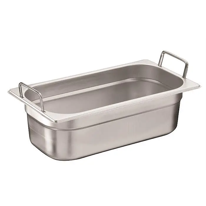 Öztiryakiler GN 1/3-65 mm Saplı Gastronorm Küvet, Paslanmaz Çelik - 1