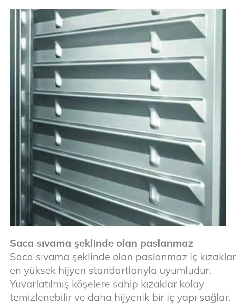 Öztiryakiler GN 600 LMV Dik Tip Monoblok Raflı Derin Dondurucu, Tek Kapılı, Dijital Kontrol Panelli - 9