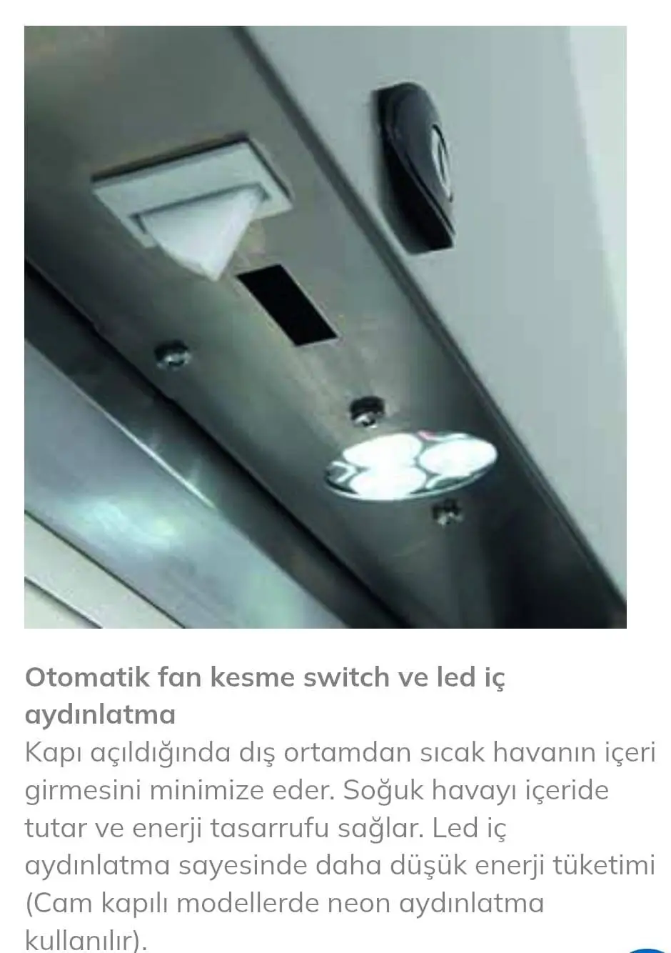 Öztiryakiler GN 600 NMV Tek Kapılı Dikey Tip Buzdolabı, Monoblok, Led Aydınlatmalı, 700 Lt. - 8