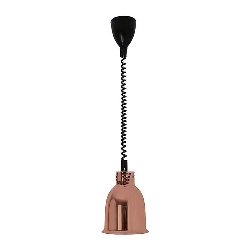 Öztiryakiler MRHL09 Bistro Model Asansörlü Sıcak Tutucu Lamba, 18x25 cm, Bakır, 250 Watt - 1