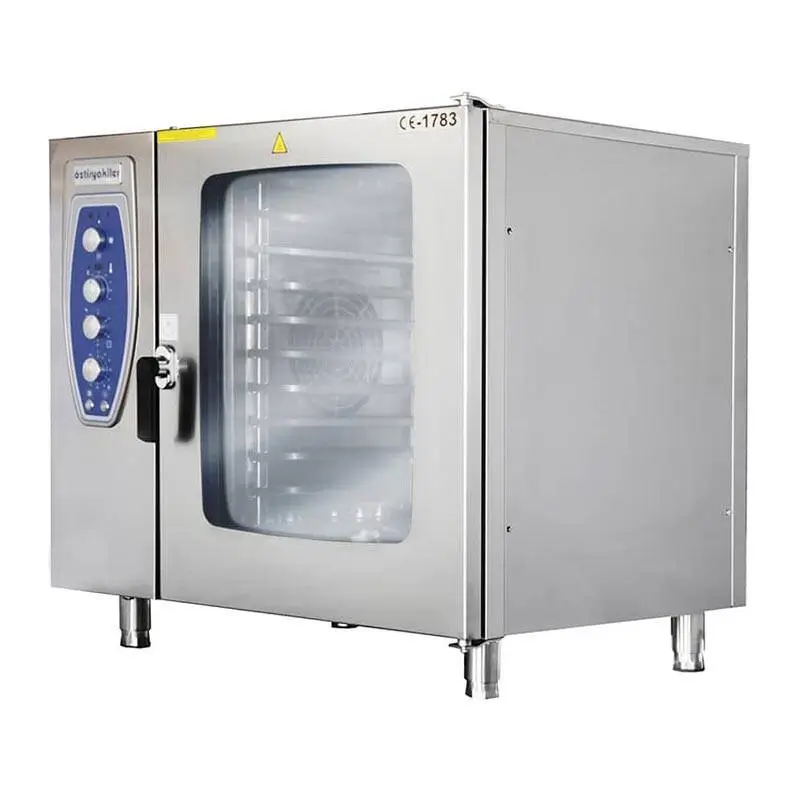Öztiryakiler OKFE 101 Konveksiyonlu Kızaklı Fırın, Emniyet Termostatlı, GN 1/1 10 Tepsi Kapasiteli, Elektrikli - 1