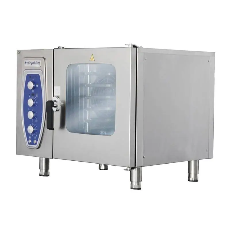 Öztiryakiler OKFE 601 Konveksiyonlu Kızaklı Fırın, Emniyet Termostatlı, GN 1/1 6 Tepsi Kapasiteli, Elektrikli - 1