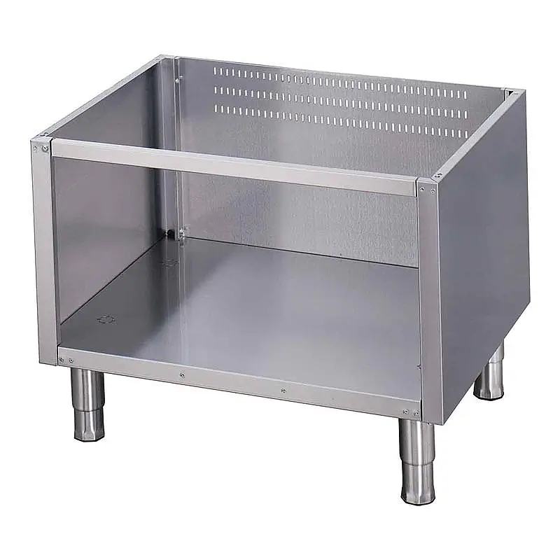 Öztiryakiler Optimum 700 Seri OD 8070 Set Altı Kapaksız Dolaplı Taban Rafı, 80x64x57 cm, Paslanmaz Çelik - 1
