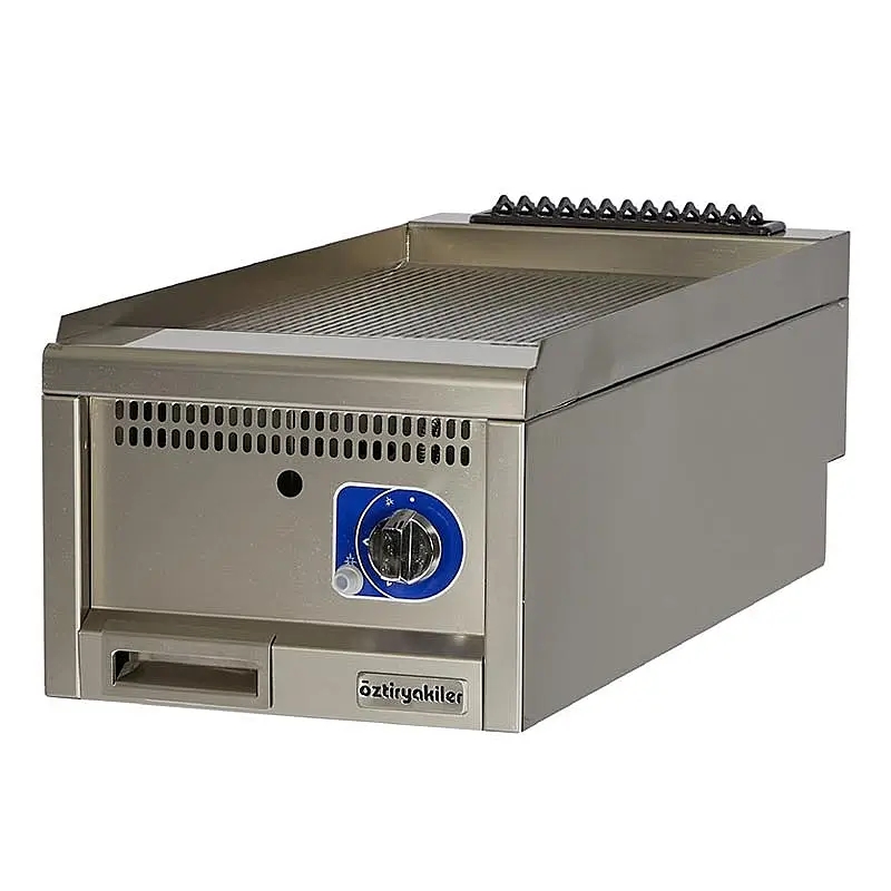 Öztiryakiler Optimum 700 Seri OGG 4070 NE Grill Plate Izgara, 40x70x28 cm, Gazlı, Paslanmaz Çelik - 1