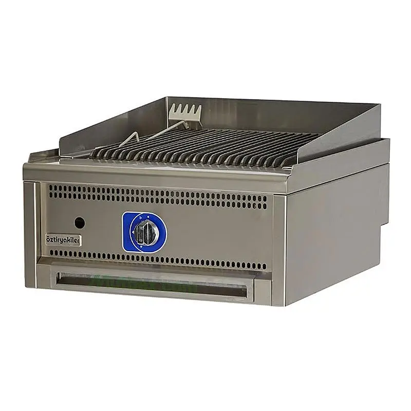Öztiryakiler Optimum 900 Seri ODG 4090 E Set Üstü Döküm Izgara, 40x90x28 cm, Gazlı, 8 kW. - 1