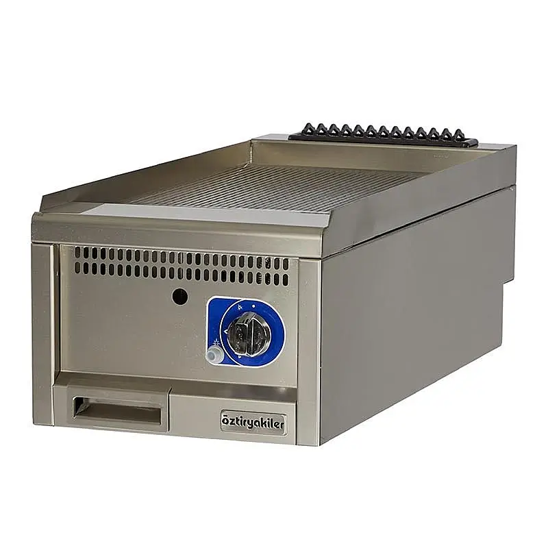 Öztiryakiler Optimum 900 Seri OGE 4090 E Grill Plate Izgara, 40x90x28 cm, Elektrikli, Paslanmaz Çelik - 1
