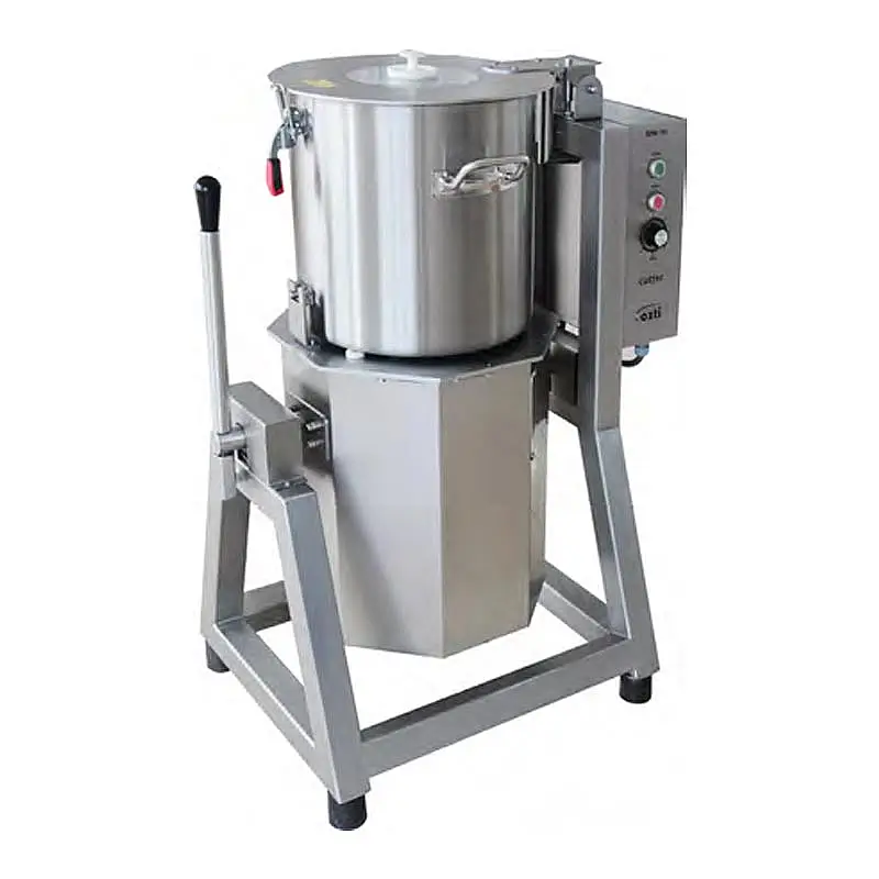 Öztiryakiler SPM 70 FC İnvertör Kontrollü Sebze Parçalama ve Humus Makinesi, 70 Lt, Trifaze, Paslanmaz Çelik - 1