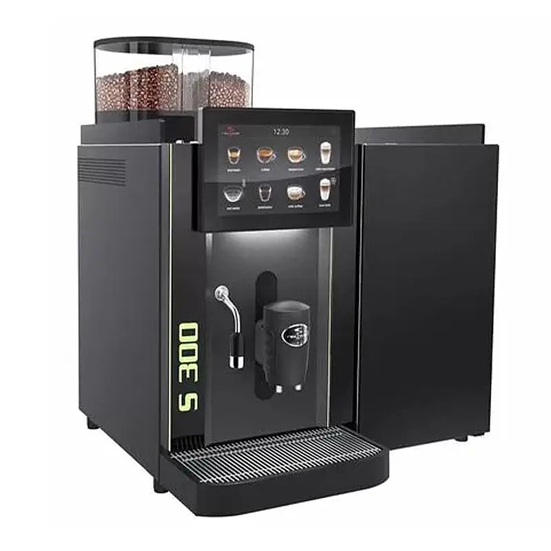 Rex Royal S300 MCT- CF Süper Otomatik Espresso Kahve Makinesi, Süt Sistemli, Dokunmatik Ekran - 1
