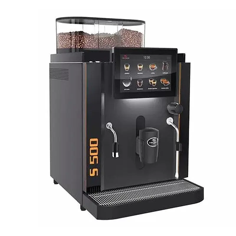 Rex Royal S500 CST Süper Otomatik Espresso Kahve Makinesi, Dokunmatik Ekran - 1