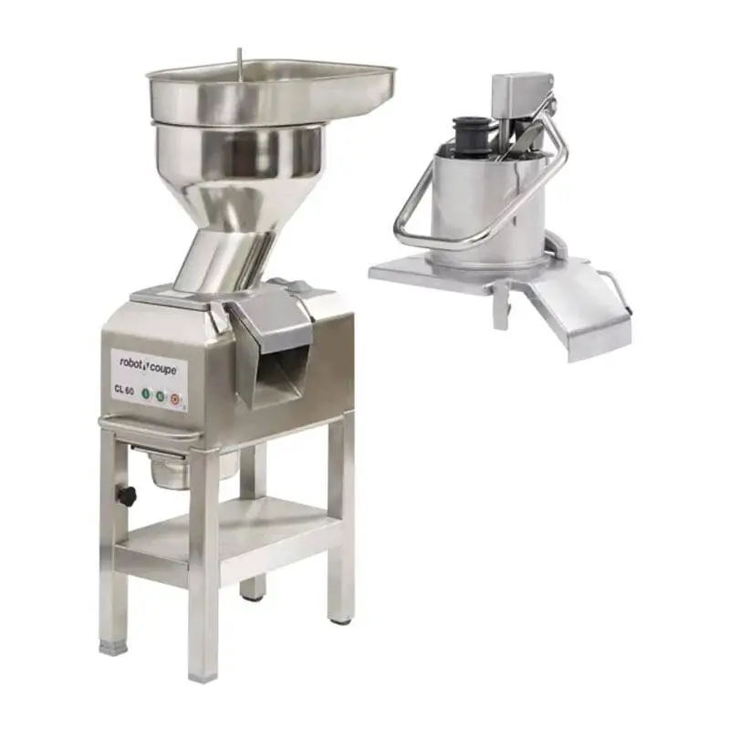 Robot Coupe CL 60 Sebze Doğrama Makinesi, 2 Kafalı, Çelik Hazne - 1