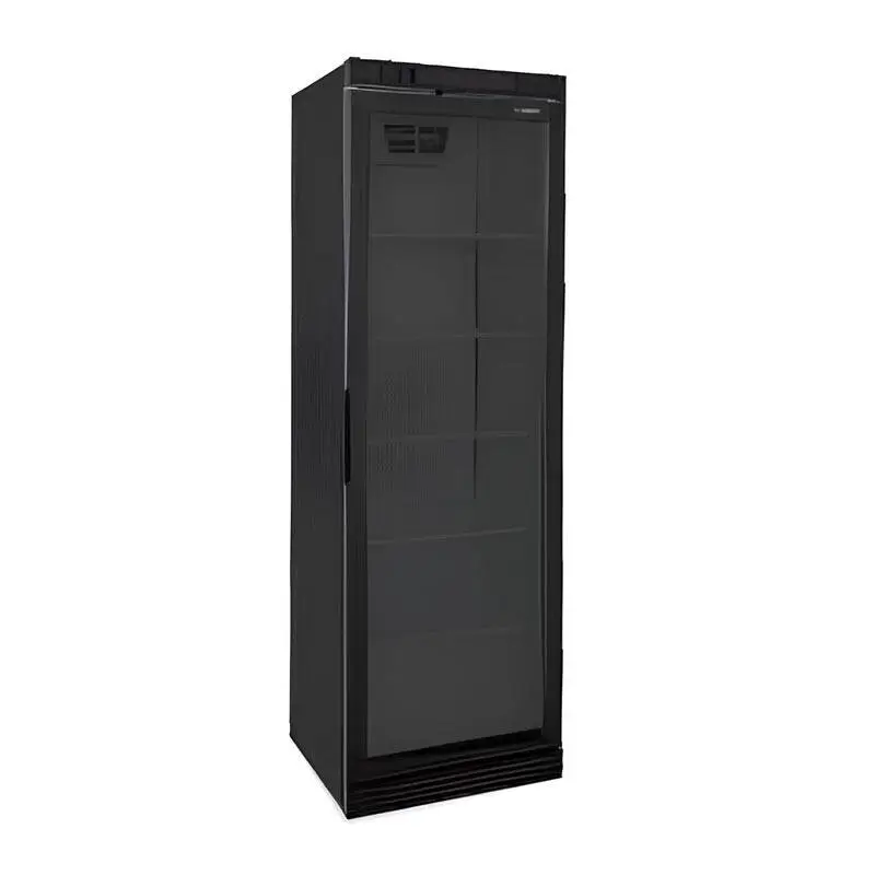 Senox SDS385-DC PF Dik Tip Şişe Soğutucu Dolap, 5 Raflı, 345 Lt, Siyah - 1