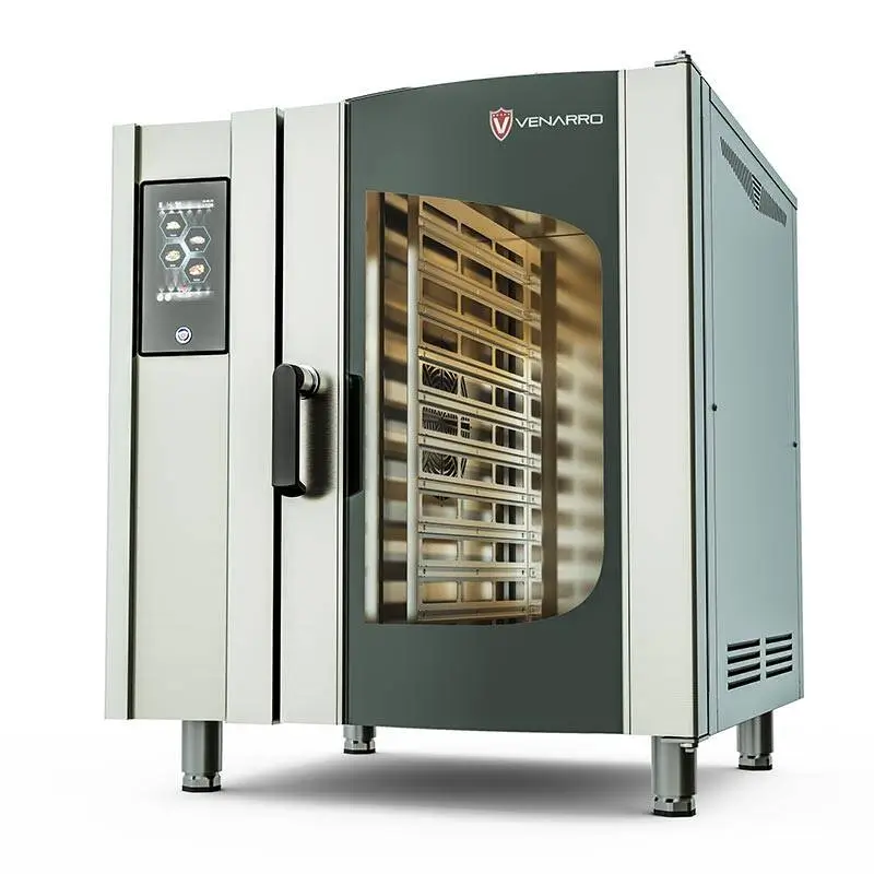 Venarro Freya DEF - K10D Konveksiyonlu Fırın, Dijital, GN 1/1 10 Tepsi Kapasiteli, LCD Ekran, Elektrikli - 1
