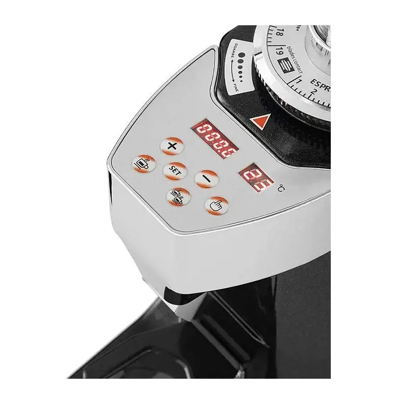 Vosco KD-25K Dozaj Ayarlı Tam Otomatik Kahve Değirmeni, 60 mm Dişli, Kırmızı - 2