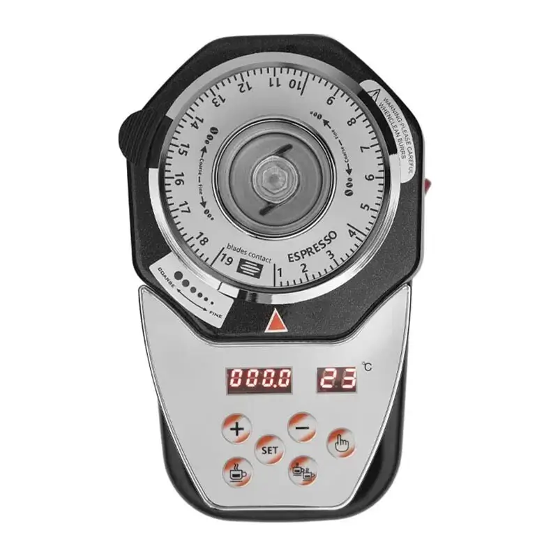 Vosco KD-25K Dozaj Ayarlı Tam Otomatik Kahve Değirmeni, 60 mm Dişli, Kırmızı - 3