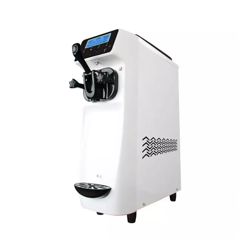 Vosco VST-16EB Soft Dondurma Makinesi, Paslanmaz Çelik Gövde, Beyaz - 1