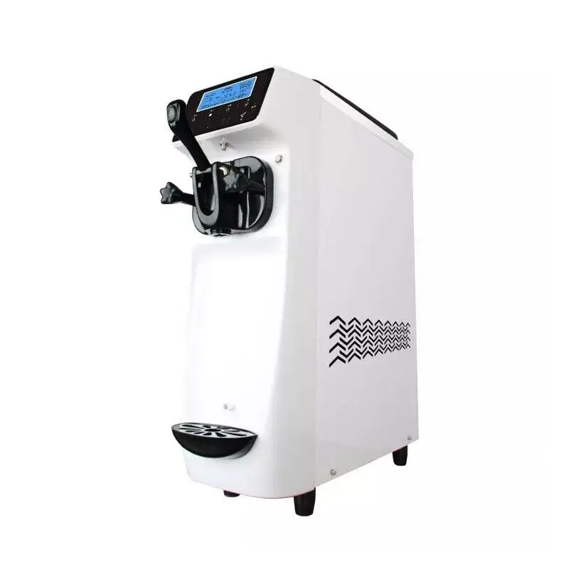 Vosco VST-16EB Soft Dondurma Makinesi, Paslanmaz Çelik Gövde, Beyaz - 1