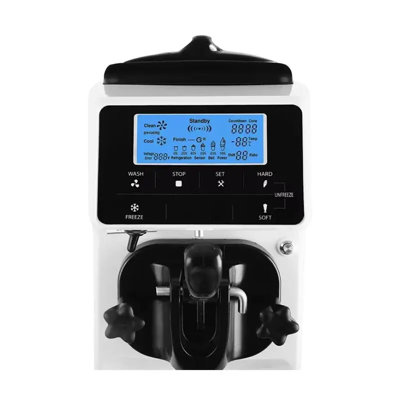 Vosco VST-16EB Soft Dondurma Makinesi, Paslanmaz Çelik Gövde, Beyaz - 4