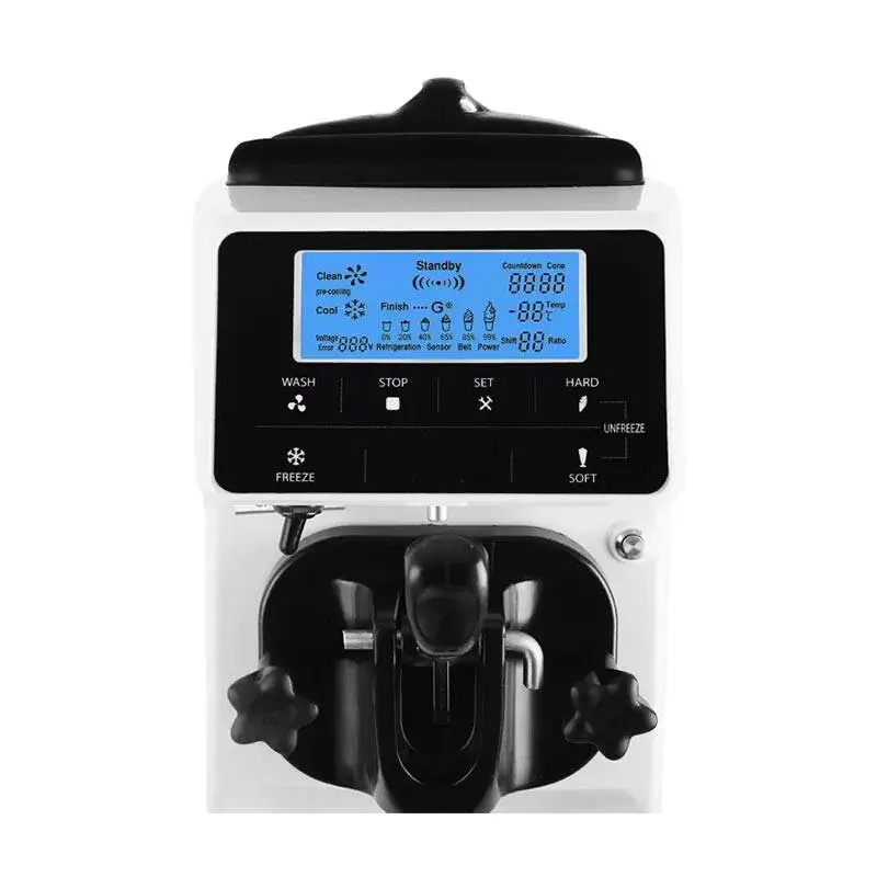 Vosco VST-16EB Soft Dondurma Makinesi, Paslanmaz Çelik Gövde, Beyaz - 4