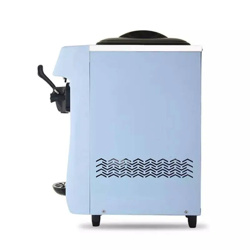 Vosco VST-16EM Soft Dondurma Makinesi, Paslanmaz Çelik Gövde, Mavi - 5