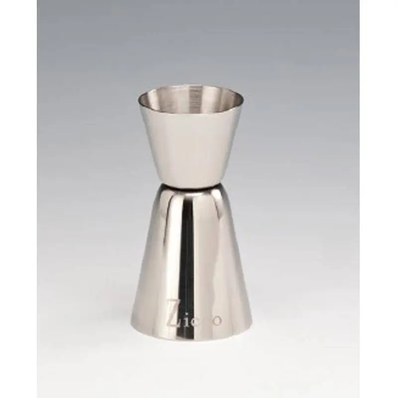 Zicco 3008 Çelik Jigger, Gümüş Renk, 2/4 cl - 1