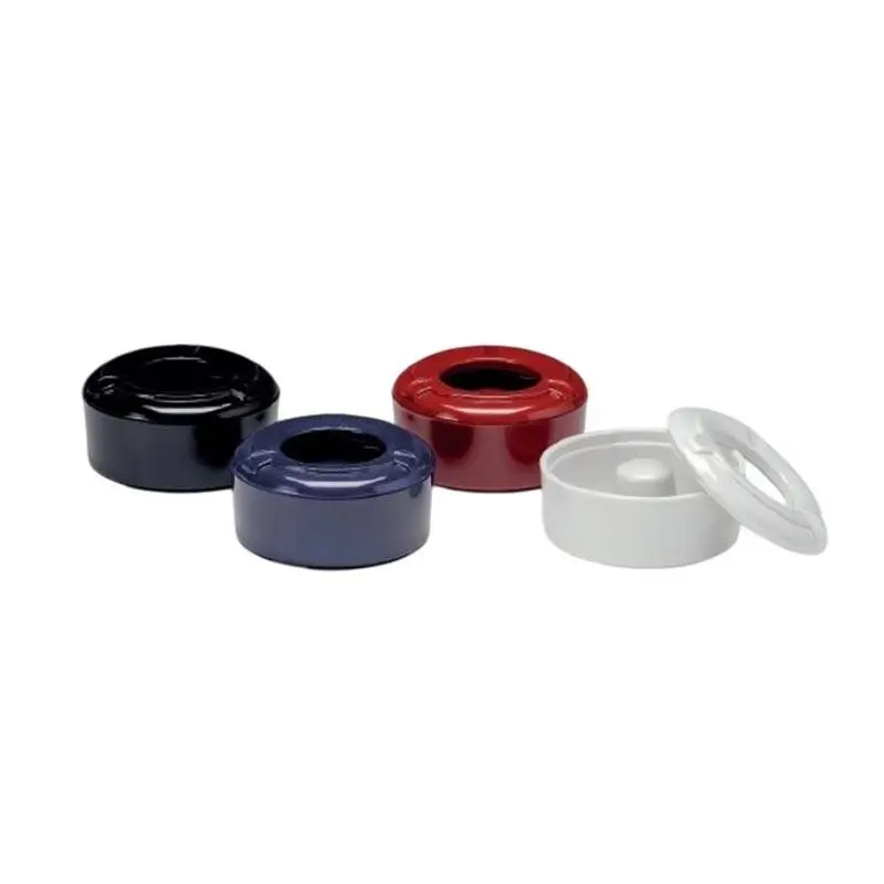 Zicco K-1009 Rüzgarlıklı Küllük, Melamin, Kırmızı, 9x4 cm - 1