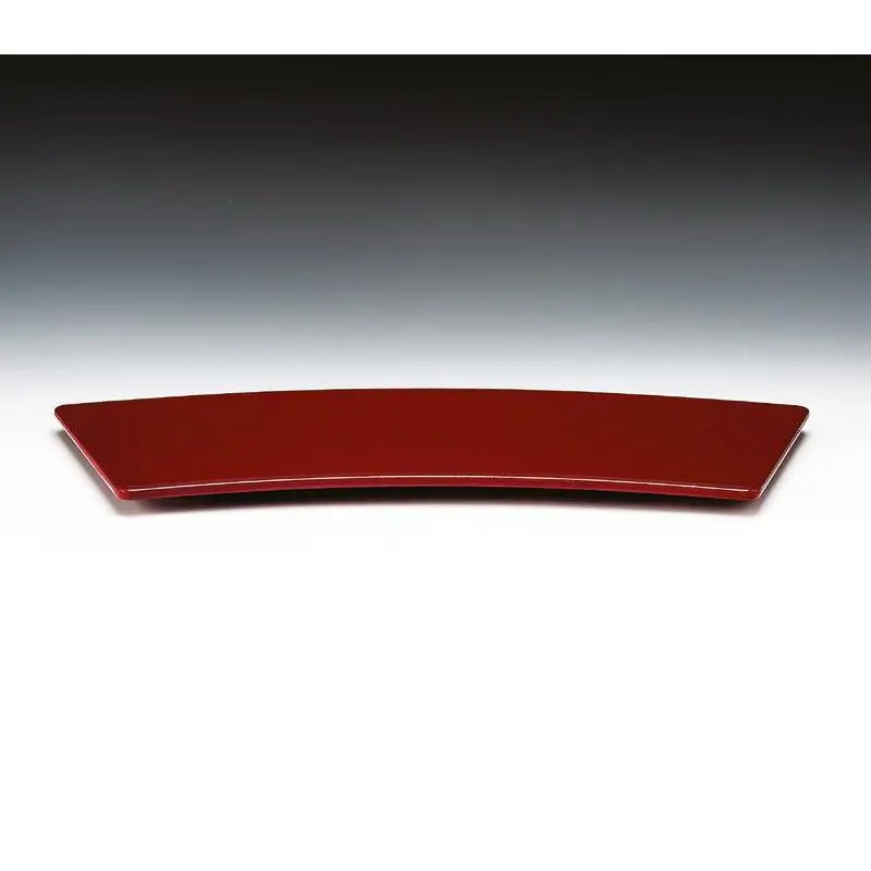 Zicco K-2014 Minimal Tasarım Teşhir Tabağı, Melamin, Kırmızı, 19x46 cm - 1