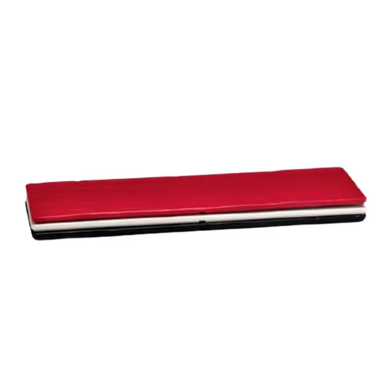 Zicco K-2052 Teşhir Sunum Tabağı, Melamin, Kırmızı, 19x64.5 cm - 1