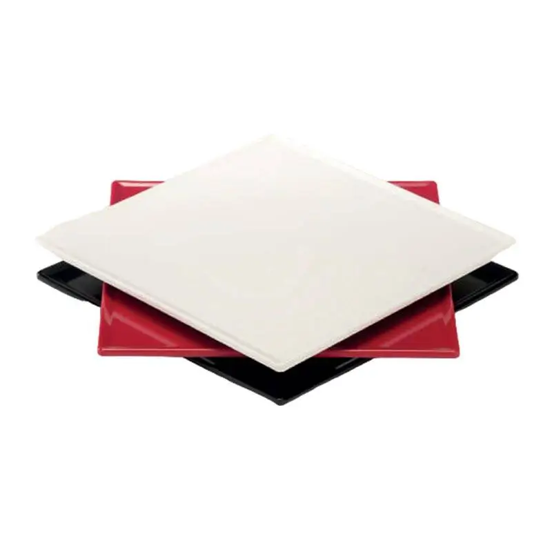 Zicco K-2060 Teşhir Tabağı, Minimal Tasarım, Melamin, Mavi, 29x29 cm - 3