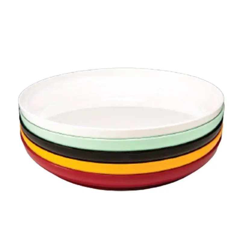 Zicco K-5347 Teşhir Sunum Tabağı, Melamin, Sarı, 39x5 cm - 1