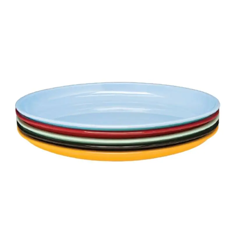 Zicco K-883 Teşhir Tabağı, Oval Form, Melamin, Siyah, 55x39x6 cm - 1