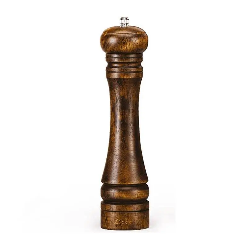 Zicco P-001 Karabiber Değirmeni, Seramik Mekanizmalı, Ahşap, 26 cm - 1
