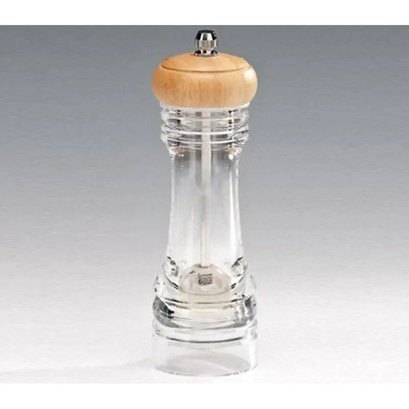Zicco P-22806 Akrilik Tuz ve Karabiber Değirmeni, Şeffaf, 16.5 cm - 1