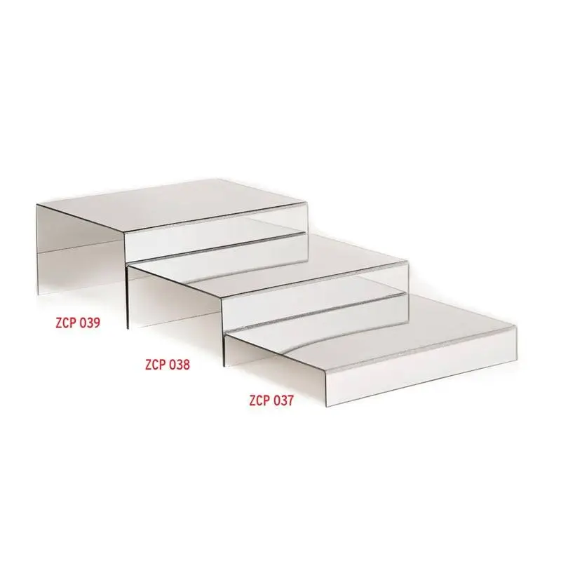 Zicco ZCP-038 Basamaklı Teşhir Standı, Aynalı, 26x35x10 cm - 1