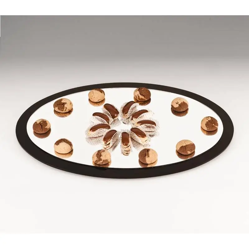 Zicco ZCP-137 Aynalı Teşhir Standı, Oval Model, 40x60 cm - 1