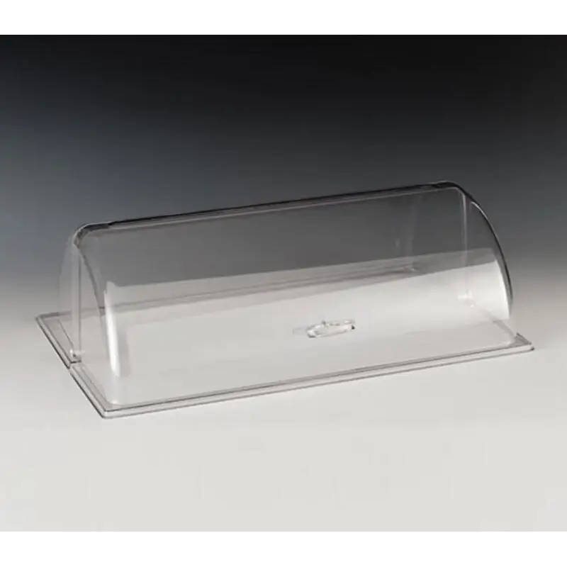 Zicco ZCP-213 Rolltop Kapak, Polikarbon, Şeffaf, GN 1/1, 34.5x54 cm - 1