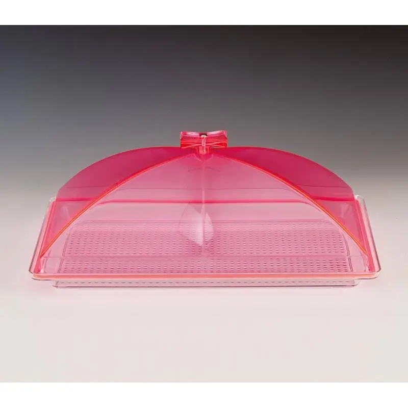 Zicco ZCP-373 Muhafaza Kabı, Polikarbon Tepsili, Akrilik Kapaklı, Pembe, 28x43 cm - 1