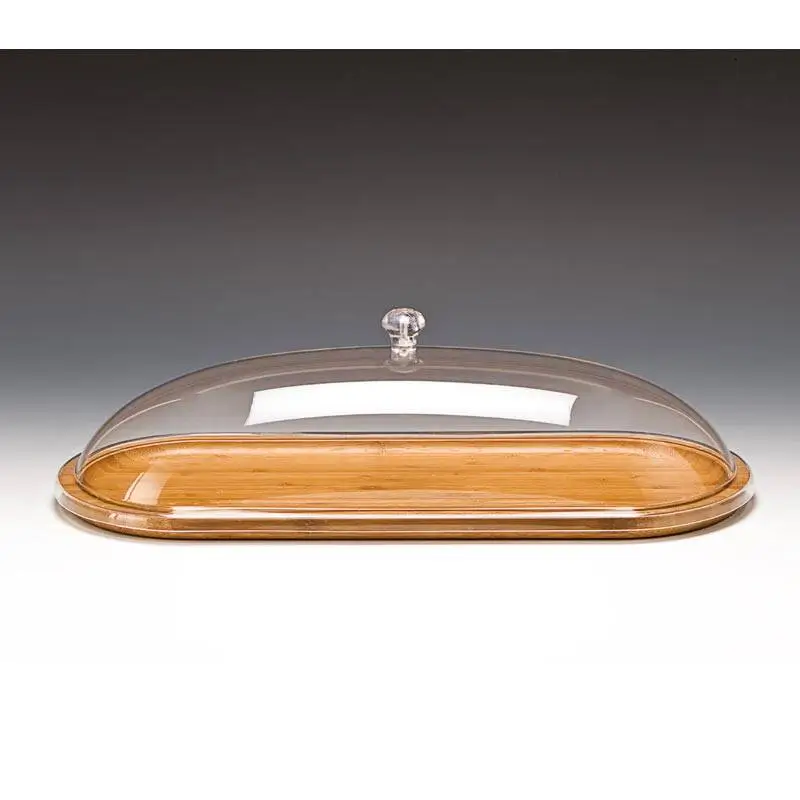 Zicco ZCP-577 Fanus, Akrilik Kapaklı, Ahşap Altlı, 48x19x13 cm - 1