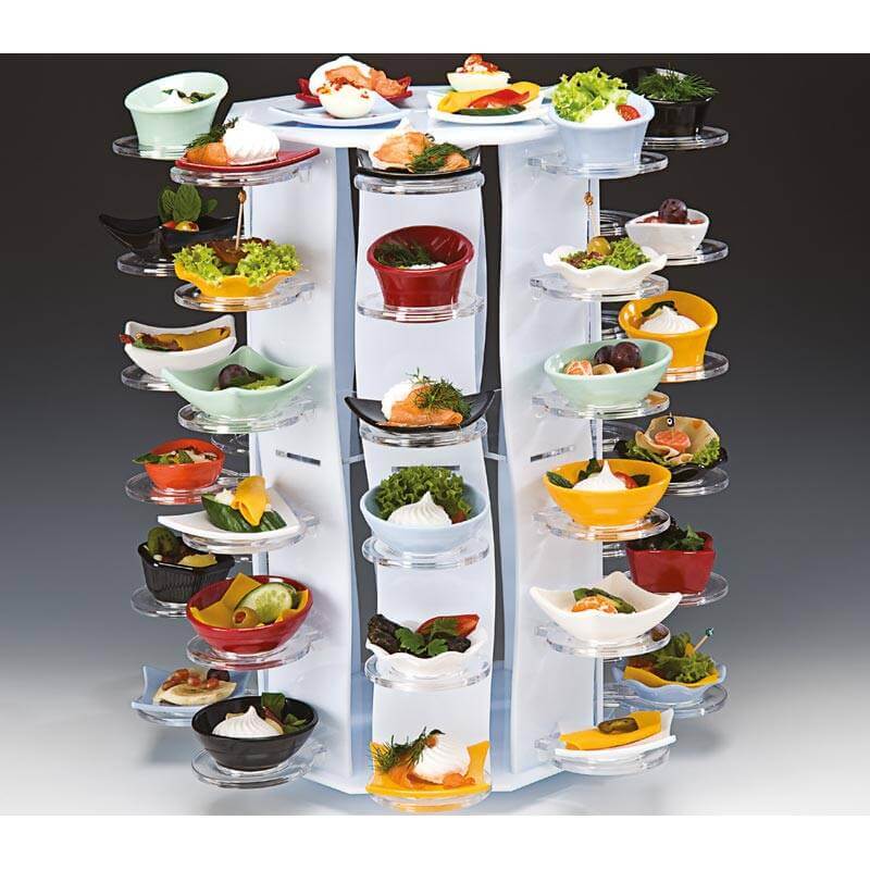 Zicco ZCP-581 Teşhir Sunum Standı, Döner Yapı, 52'li, 48x52 cm - 1