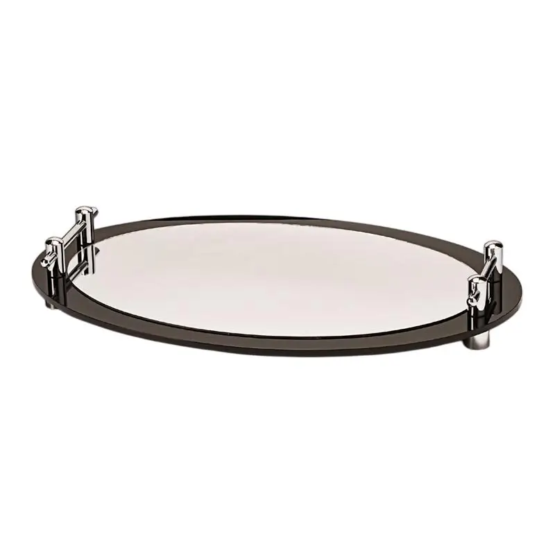 Zicco ZCP-588 Aynalı Teşhir Standı, Oval Model, 60x40 cm - 1
