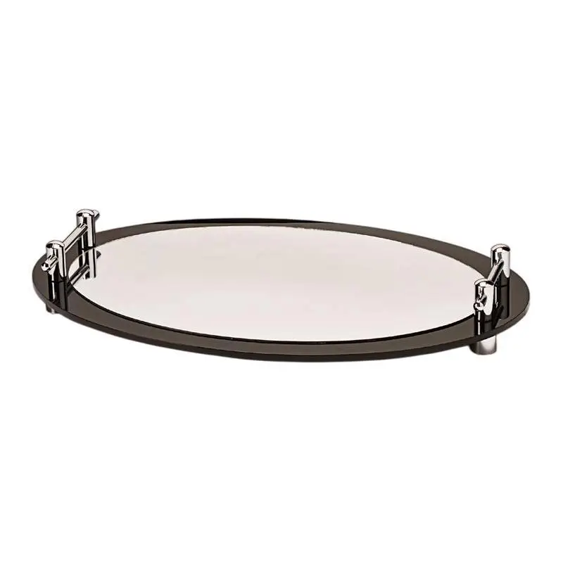 Zicco ZCP-588 Aynalı Teşhir Standı, Oval Model, 60x40 cm - 1
