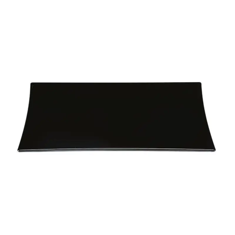 Zicco ZCP-622 Teşhir Tabağı, Polikarbon, Siyah, 20x20 cm - 1