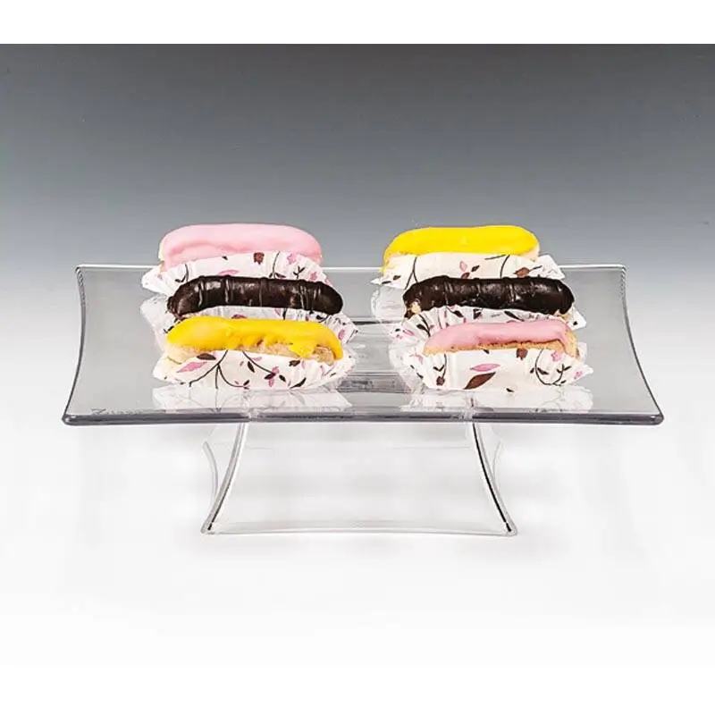 Zicco ZCP-626 Teşhir Standı, Ayaklı, Polikarbon, Şeffaf, 20x20x7 cm - 1