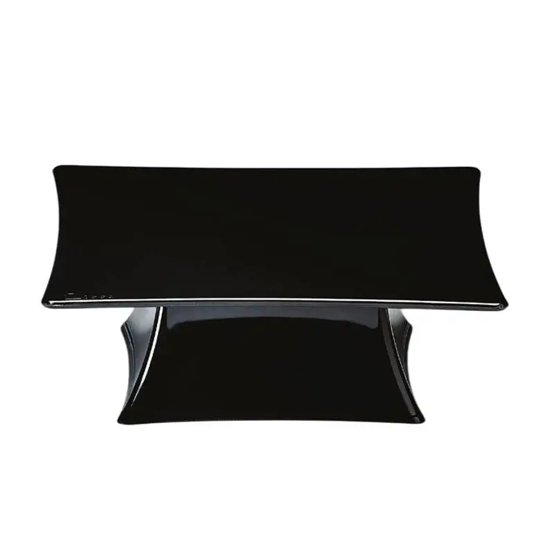 Zicco ZCP-627 Ayaklı Teşhir Standı, Polikarbon, Siyah, 25x25x7 cm - 1
