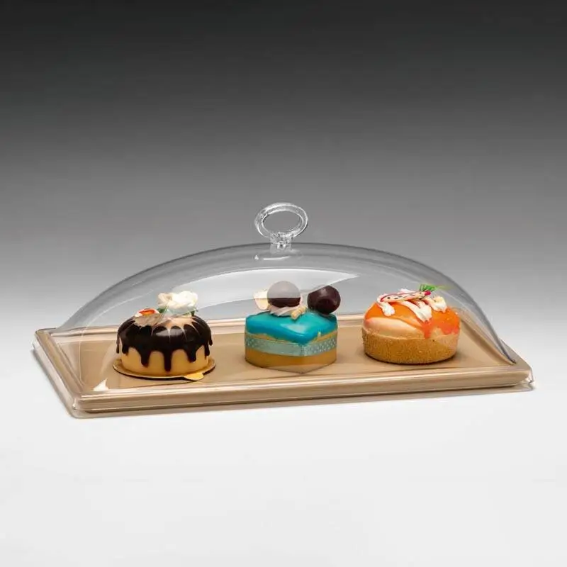 Zicco ZCP-820 Melamin Tabanlı Fanus, Akrilik Kapaklı, 18x35 cm - 1